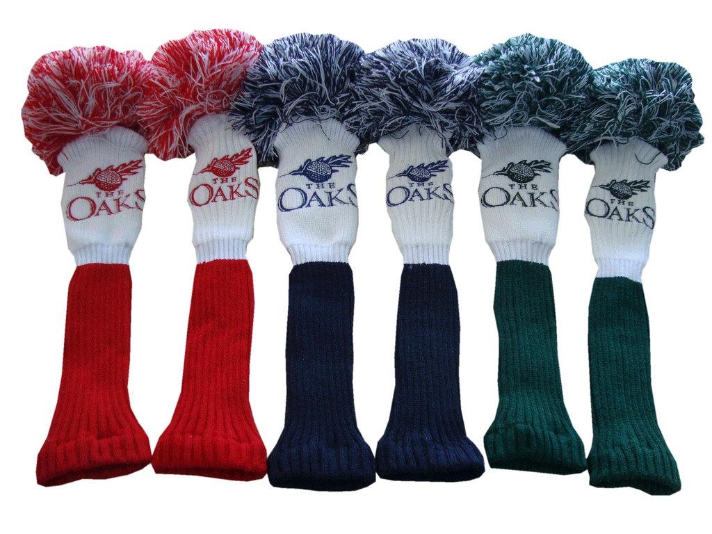 Retro Pom Pom Driver Cover - theback9