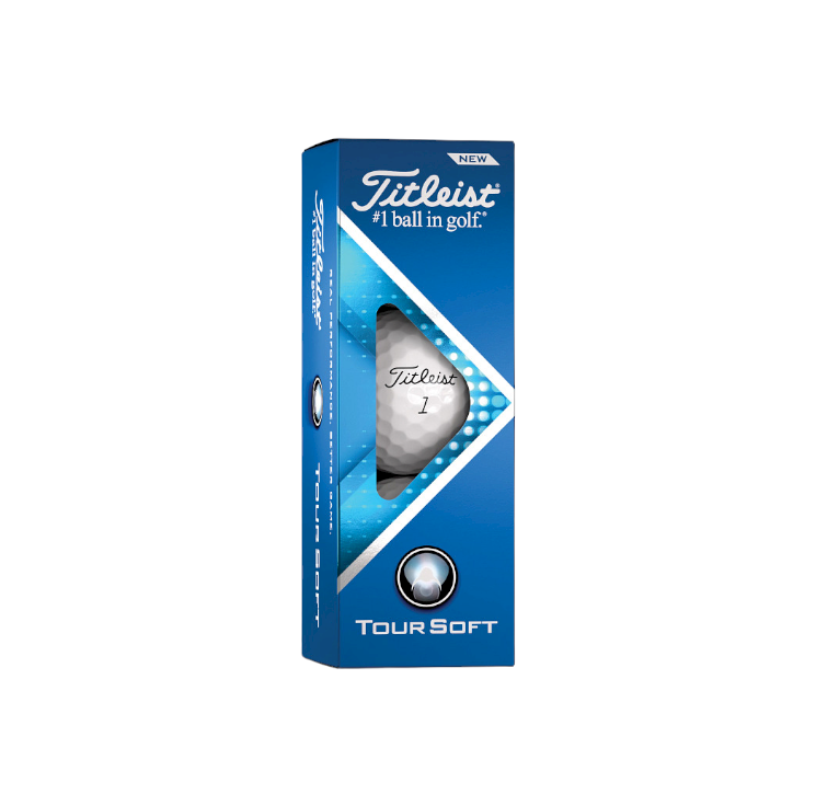 2023 Titleist Tour Soft Golf Ball -  White - theback9