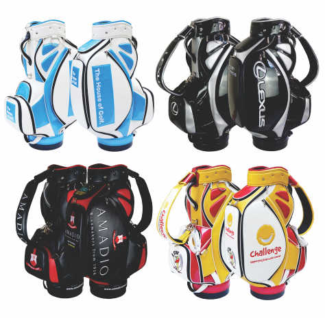 Custom Tour Staff Golf Bag - JUNIOR Tournament The Back Nine Online - Custom HeadCovers & Custom Golf Bags