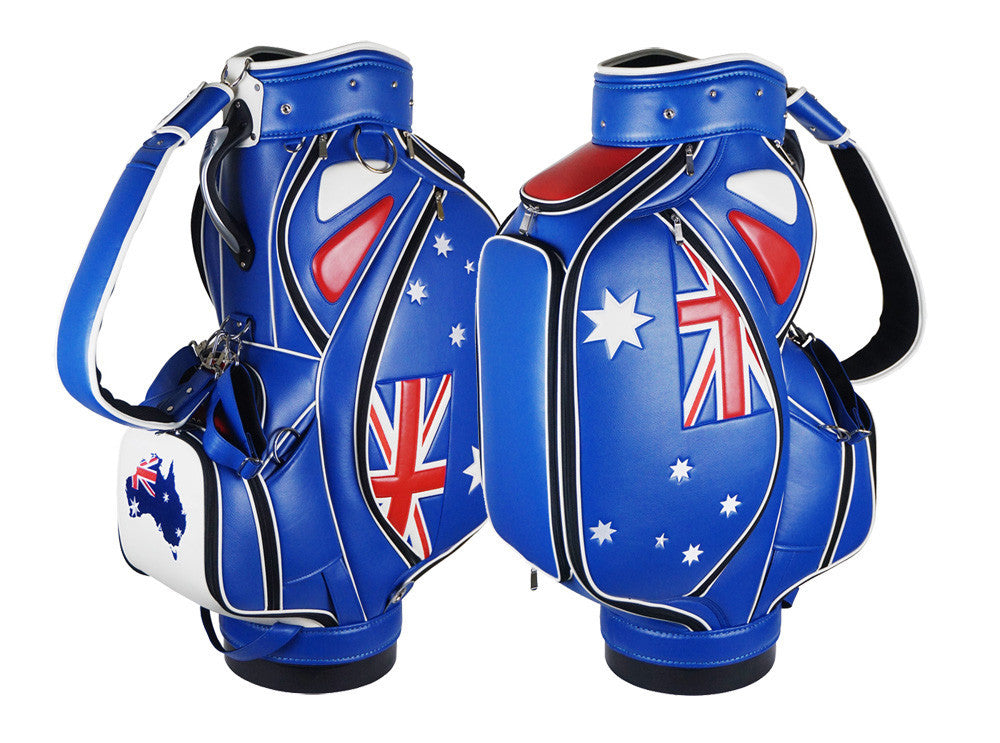 Premium Custom "Aussie Flag" Tour Staff Bag - theback9