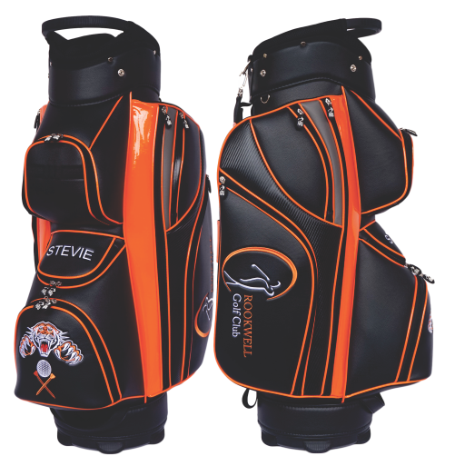 Custom Cart Golf Bag - Eagle The Back Nine Online - Custom HeadCovers & Custom Golf Bags
