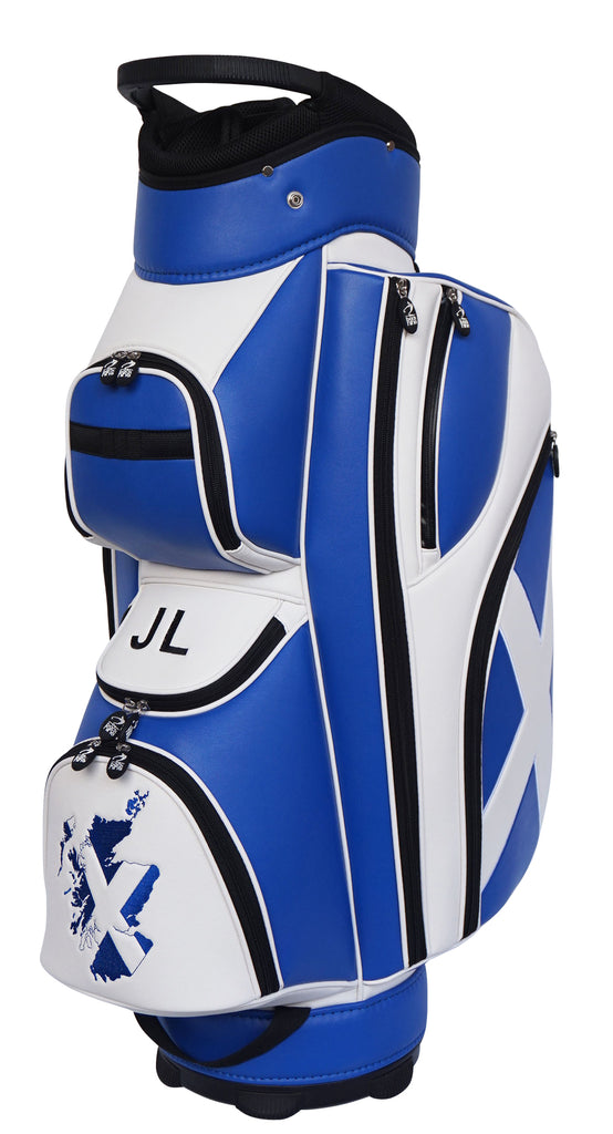 Scottish Flag Fairway Custom Cart Golf Bag - theback9