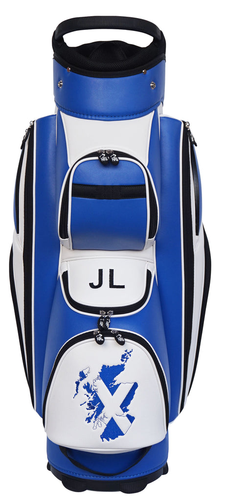 Scottish Flag Fairway Custom Cart Golf Bag - theback9