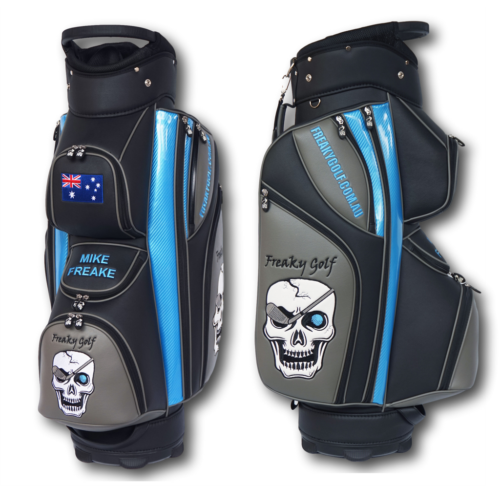 Custom Cart Golf Bag - Eagle The Back Nine Online - Custom HeadCovers & Custom Golf Bags