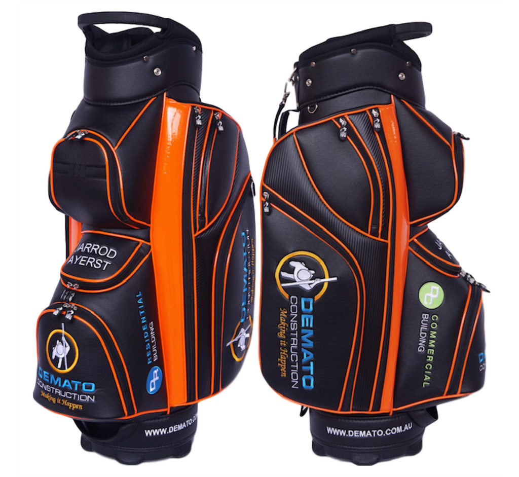 Custom Cart Golf Bag - Eagle The Back Nine Online - Custom HeadCovers & Custom Golf Bags