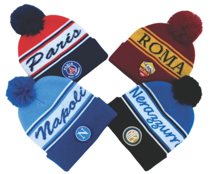 Custom Team Beanie - inc Cuff and Pom
