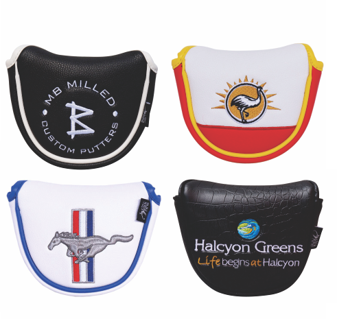 Custom Mallet Putter Cover - Trophy - theback9