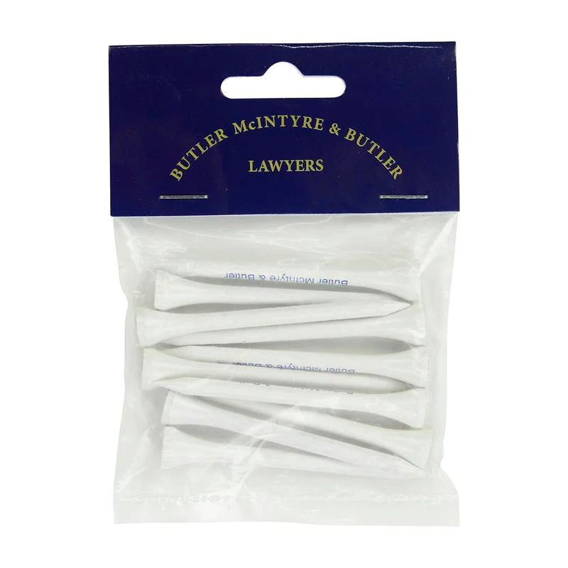 20 x Tee Pack with Custom Header Card - theback9