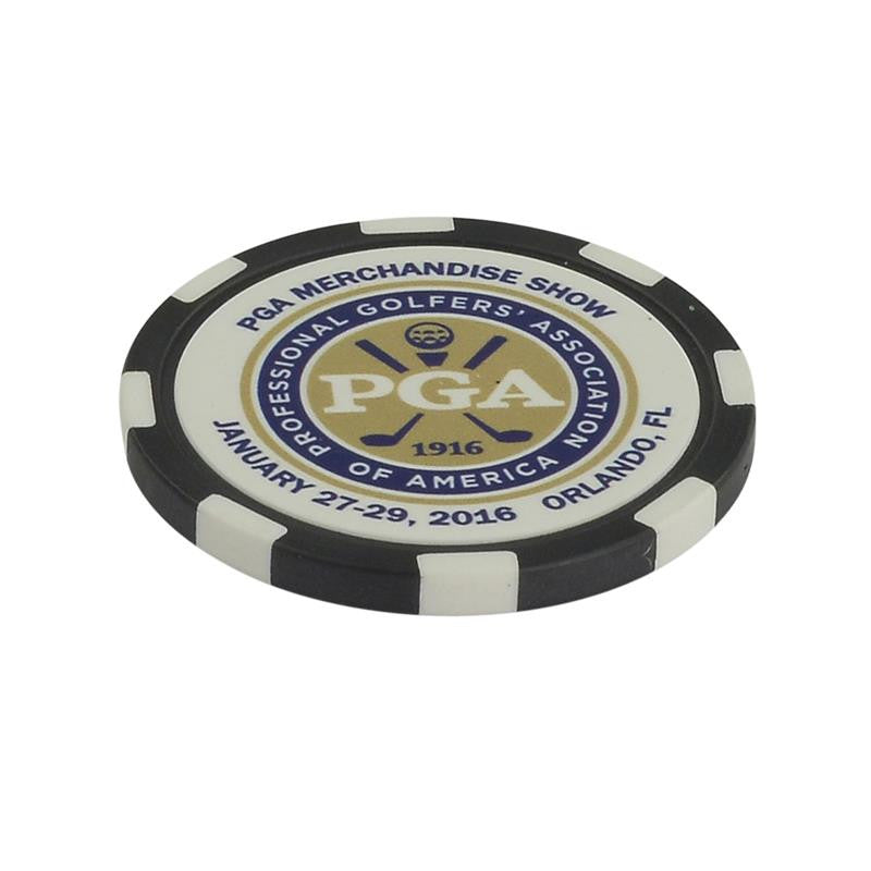 Poker Chip Ball Marker - ABS / Clay - theback9