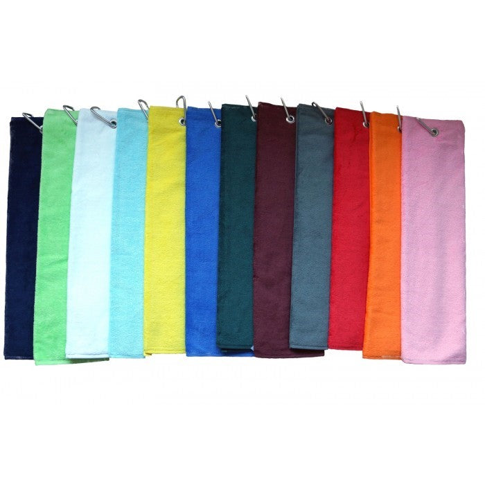 Premium Trifold 100% Cotton Golf Towel - theback9