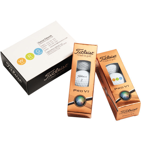 Titleist Packedge Business Card Half Dozen - theback9