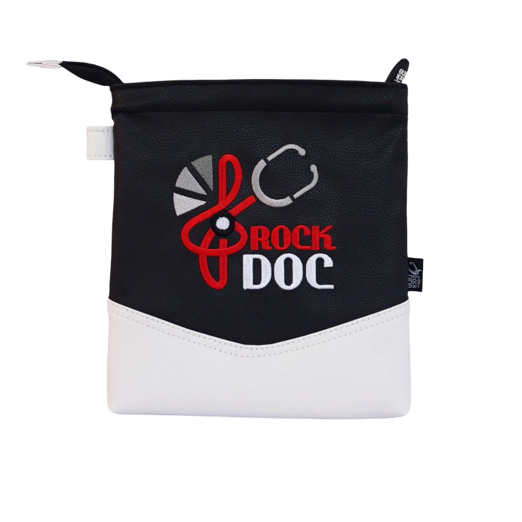 Custom PU Leather Zippered Valuables Bag - theback9