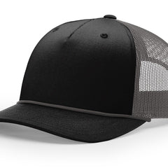 Richardson 112FPR - 5 Panel Trucker with Rope - theback9