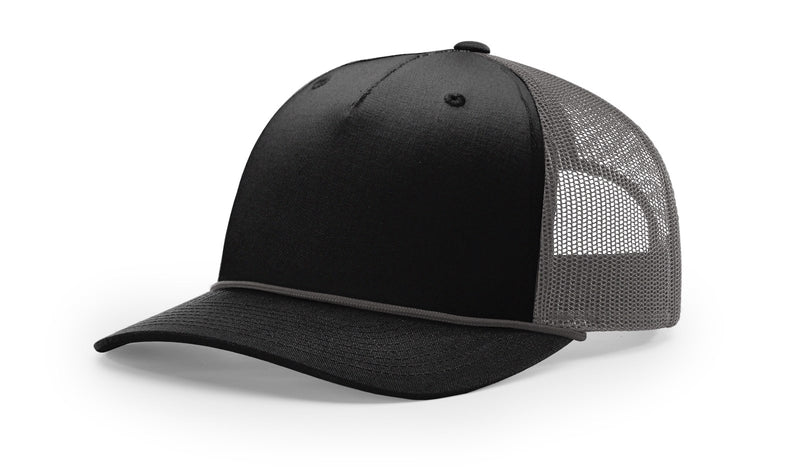Richardson 112FPR - 5 Panel Trucker with Rope - theback9