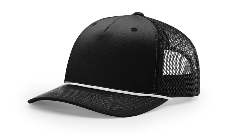 Richardson 112FPR - 5 Panel Trucker with Rope - theback9