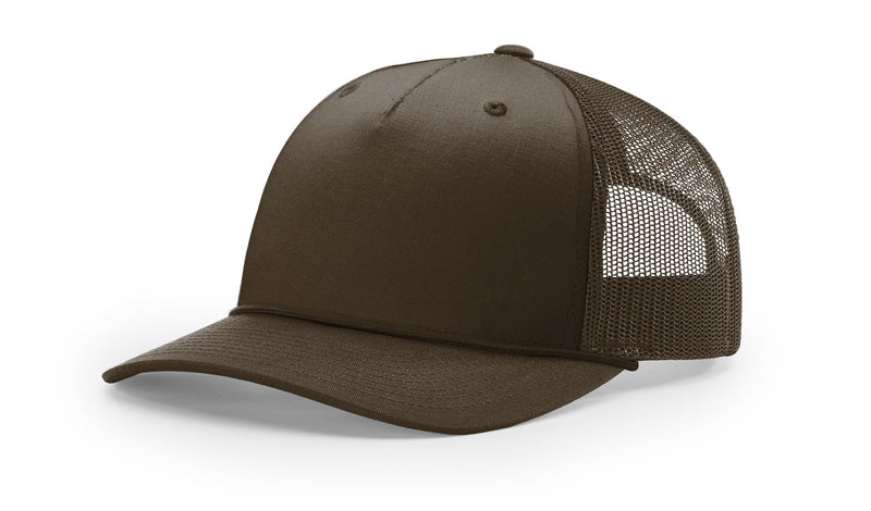 Richardson 112FPR - 5 Panel Trucker with Rope - theback9