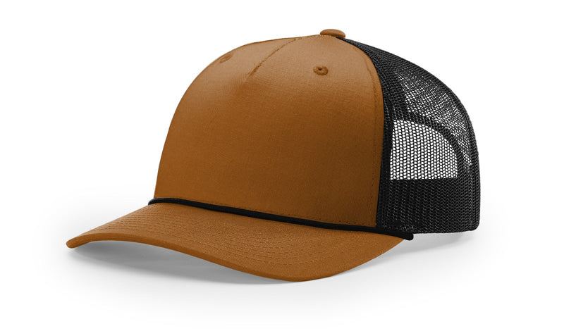 Richardson 112FPR - 5 Panel Trucker with Rope - theback9