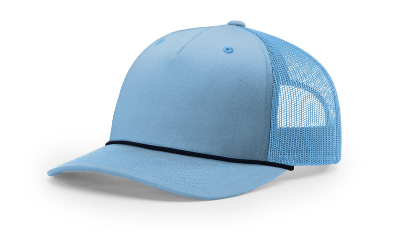 Richardson 112FPR - 5 Panel Trucker with Rope - theback9