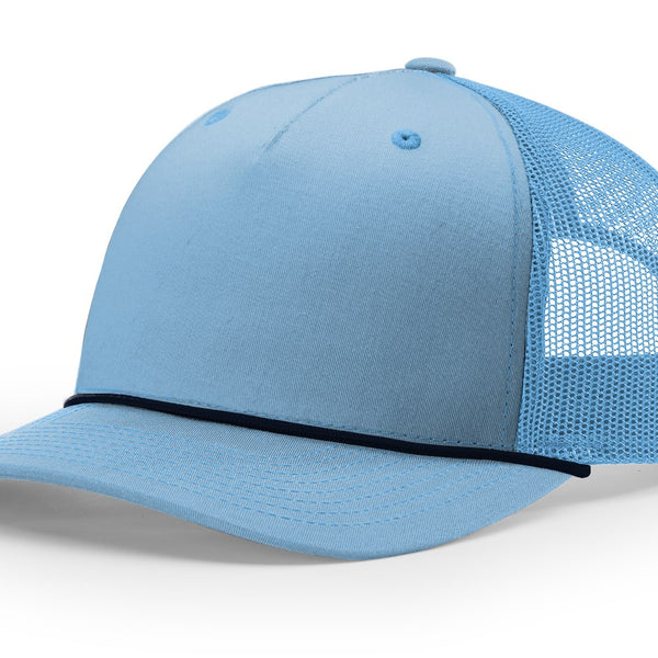 Richardson 112FPR - 5 Panel Trucker with Rope - theback9