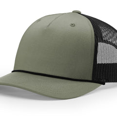 Richardson 112FPR - 5 Panel Trucker with Rope - theback9