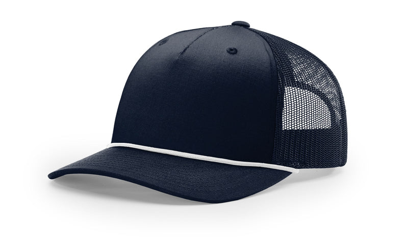 Richardson 112FPR - 5 Panel Trucker with Rope - theback9