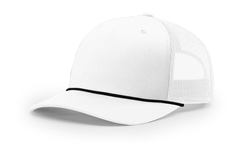 Richardson 112FPR - 5 Panel Trucker with Rope - theback9