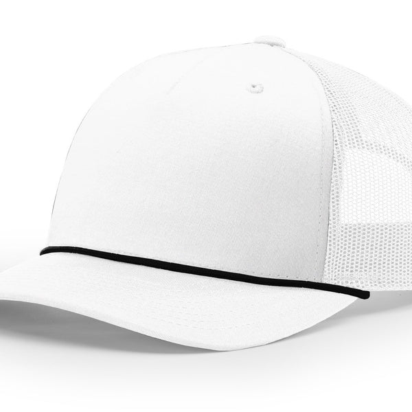 Richardson 112FPR - 5 Panel Trucker with Rope - theback9
