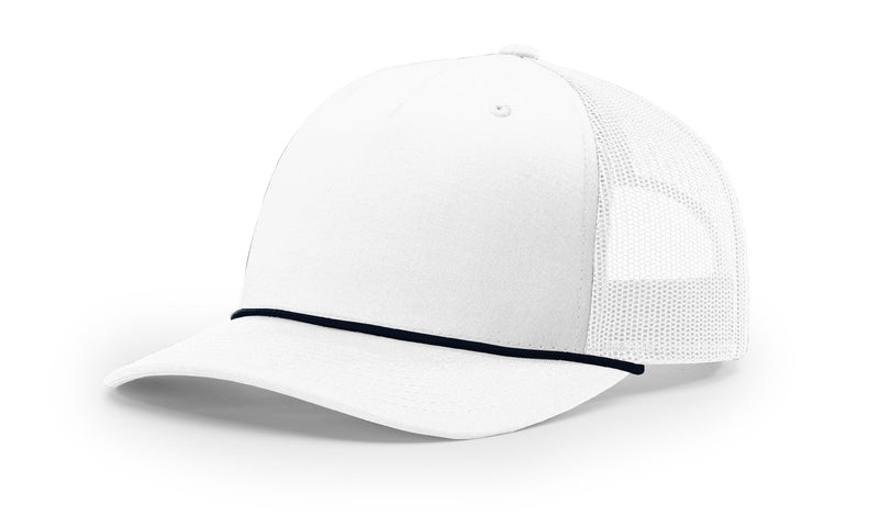 Richardson 112FPR - 5 Panel Trucker with Rope - theback9