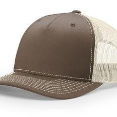 112FP Richardson 5 Panel Trucker - theback9