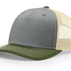 112FP Richardson 5 Panel Trucker - theback9