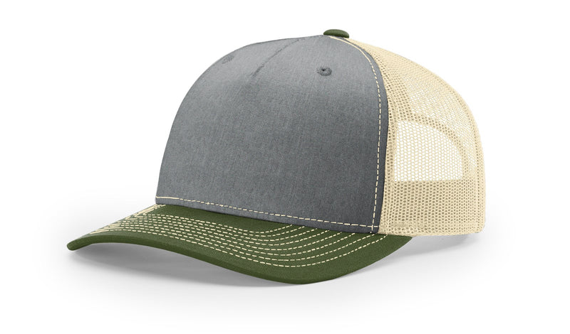 112FP Richardson 5 Panel Trucker - theback9