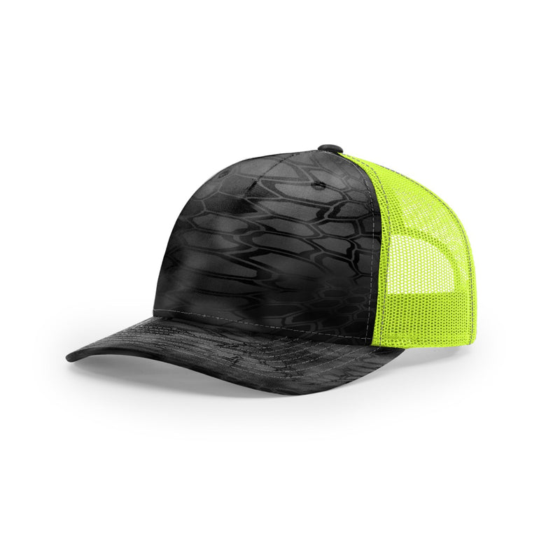 112PFP Printed Five Panel Trucker - theback9