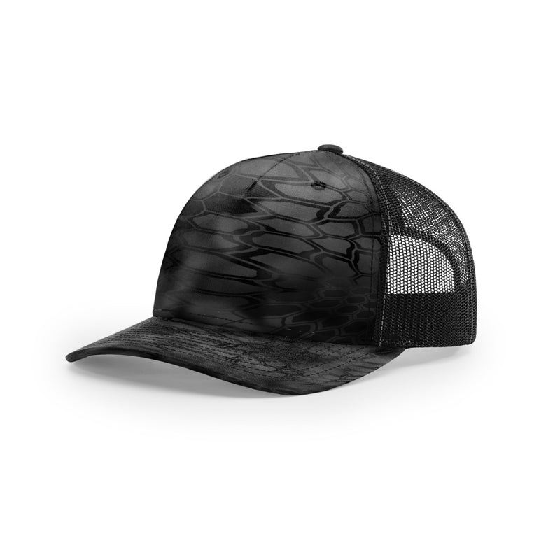 112PFP Printed Five Panel Trucker - theback9