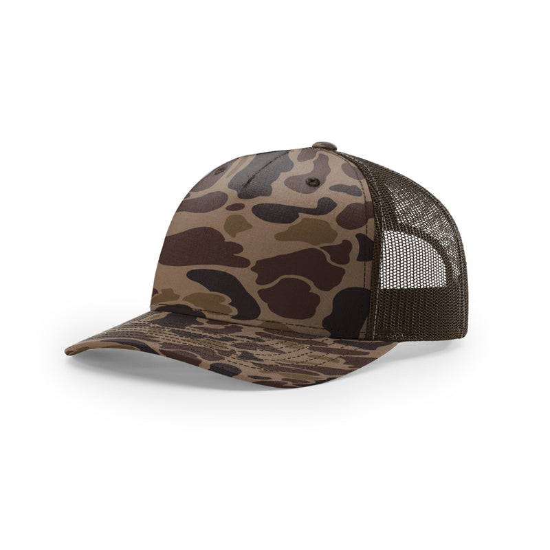 112PFP Printed Five Panel Trucker - theback9