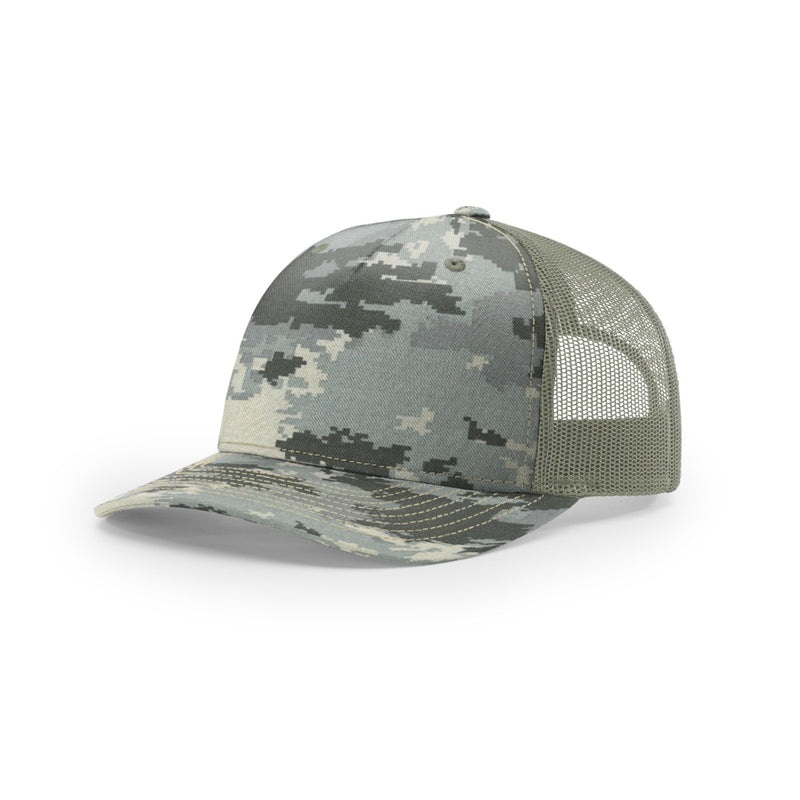 112PFP Printed Five Panel Trucker - theback9