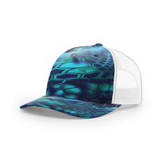 112PFP Printed Five Panel Trucker - theback9