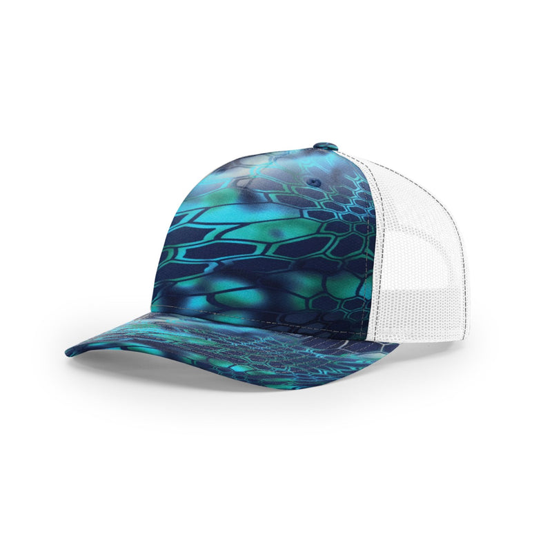 112PFP Printed Five Panel Trucker - theback9