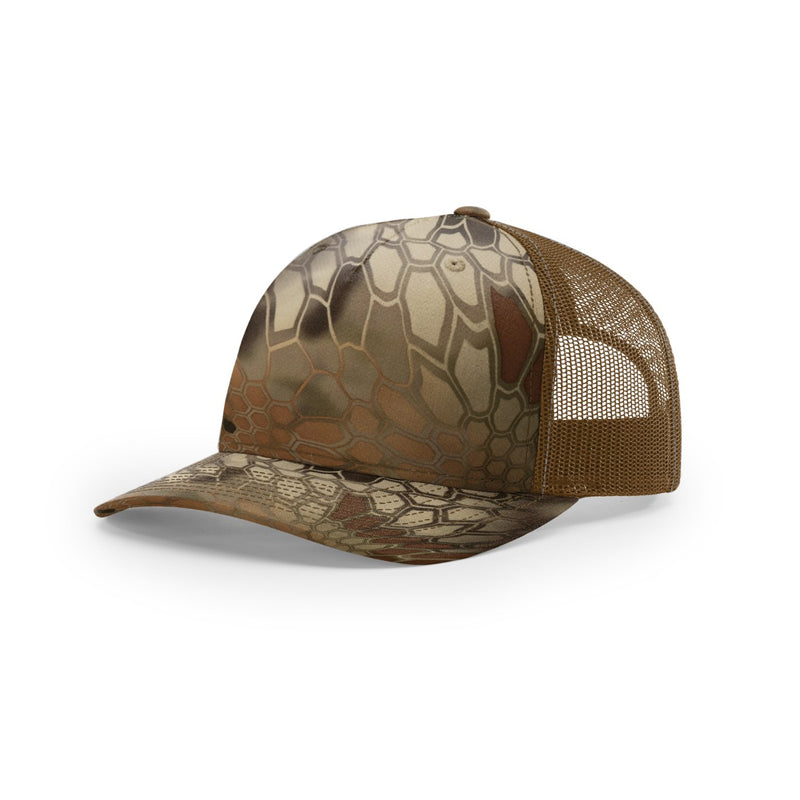 112PFP Printed Five Panel Trucker - theback9