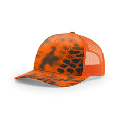 112PFP Printed Five Panel Trucker - theback9