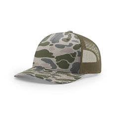 112PFP Printed Five Panel Trucker - theback9