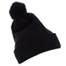 Flexfit Beanie with Cuff & Pom Pom - theback9