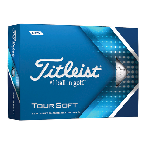 2023 Titleist Tour Soft Golf Ball -  White - theback9