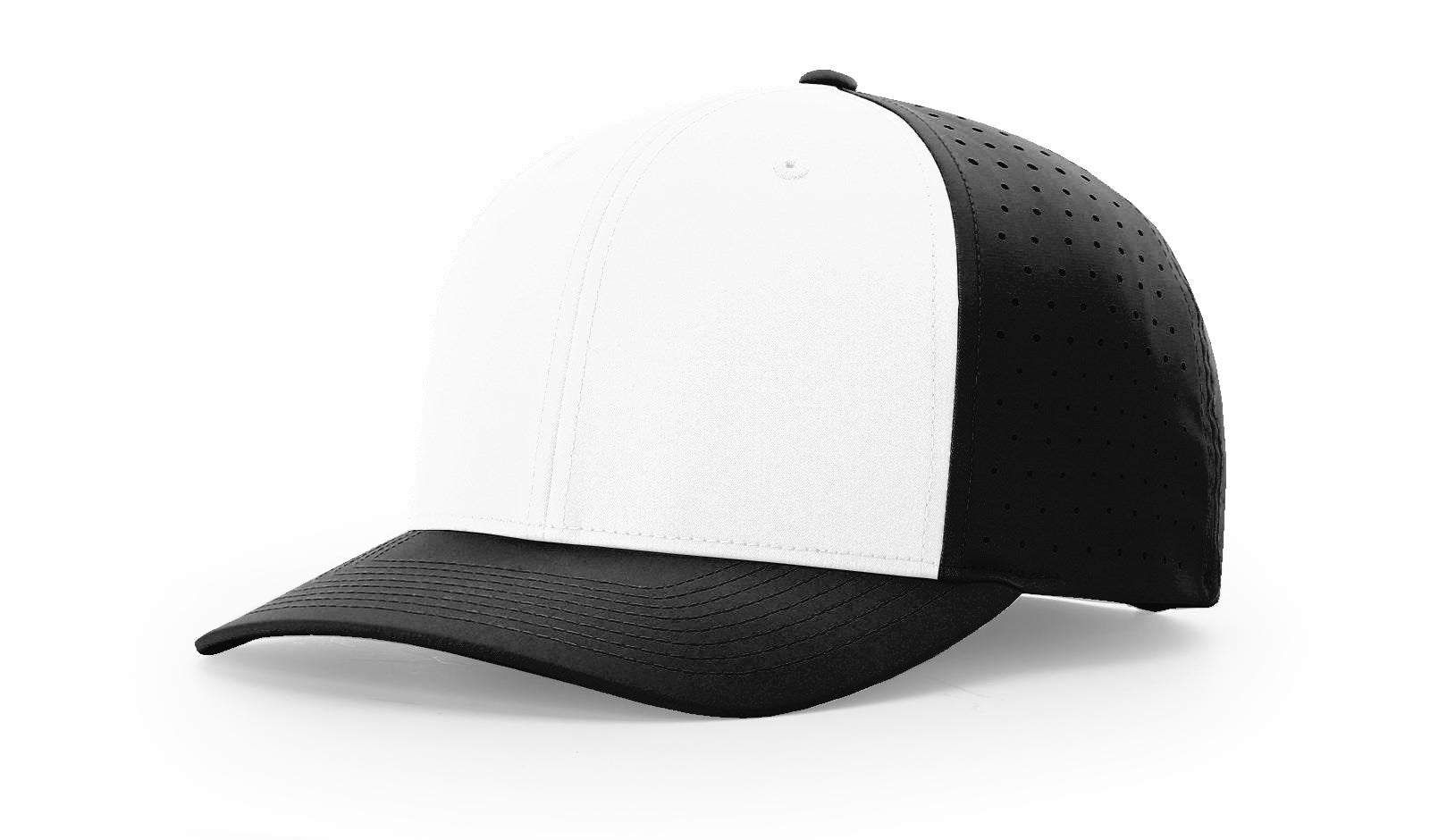 Richardson Flint Grey 9252 Adjustable Snapback Hat - Flat Bill, 60/40 Cotton/Poly Twill - View #10