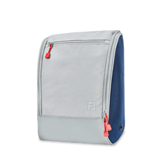 FootJoy Deluxe Shoe Bag - Grey / Navy - theback9