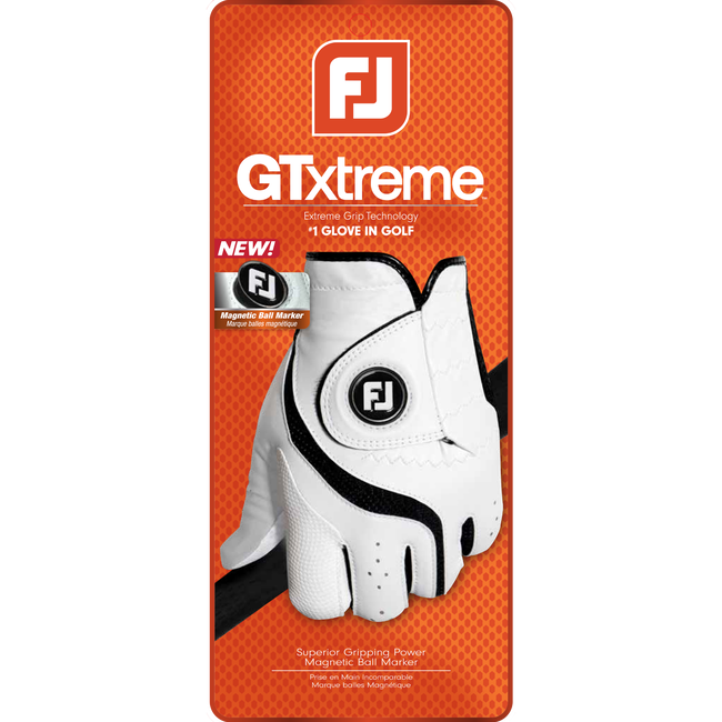 FJ GTxtreme Golf Glove with Custom Ball Marker - theback9