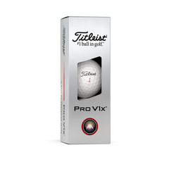Titleist ProV1x Golf Ball - White - theback9
