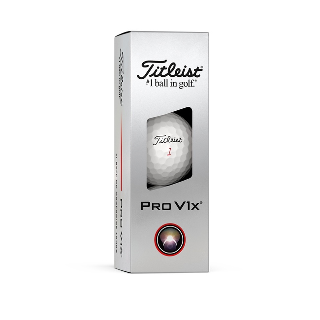Titleist ProV1x Golf Ball - White - theback9