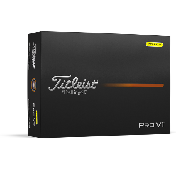 Titleist ProV1 Golf Ball - Yellow - theback9