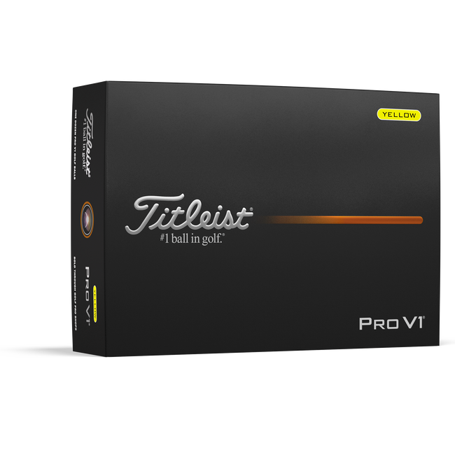 Titleist ProV1 Golf Ball - Yellow - theback9
