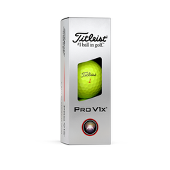 Titleist ProV1x Golf Ball - Yellow - theback9